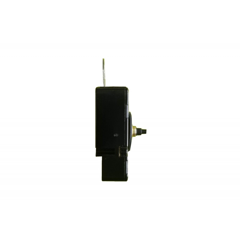Facettes jusqu'à 6 mm d'épaisseur Filetage or 8,5 mm Mécanisme d'horloge à quartz radio-piloté de rechange aiguilles en métal noir de 36 mm 