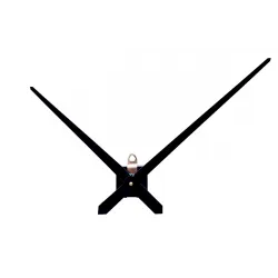 Mécanisme D'horloge Murale Silencieux - Mouvement Quartz Avec Grandes Aiguilles, Tige 22 Mm, Pour Cadran Jusqu'à 10 Mm