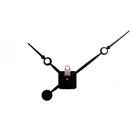 QAQHZW 4 Pièces Mécanisme d'Horloge à Couple Élevé Horloge à Arbre Long de 20 mm Mécanisme de Mouvement avec 6 Paires de Mains Différentes pour Remplacement de Réparation d'Horloge 