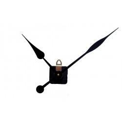 Mécanisme d'horloge SILENCIEUX + grandes aiguilles poires 17/23 cm pour cadran épais DIY