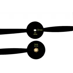 Aiguilles droites effilées 17/24cm