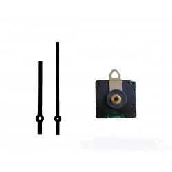 Mécanisme d'horloge radiopiloté + aiguilles droites 9 et 12cm
