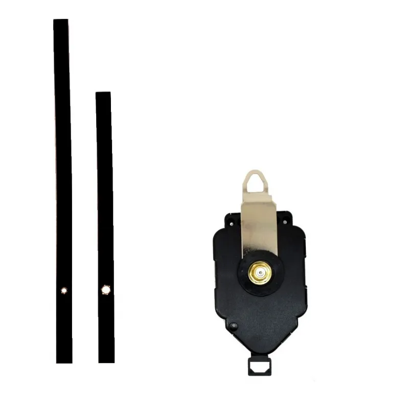 Kit Mécanisme Horloge Silencieux à Piles Avec Aiguilles - Pour Réparation Ou Création D'horloge Murale DIY