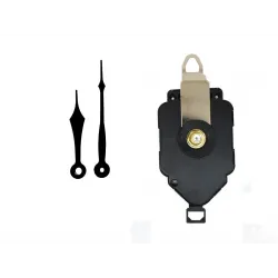 Mécanisme d'horloge à balancier + aiguilles pointes courtes 6.9 et 9.2cmDIY