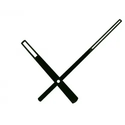 Mécanisme d'horloge à balancier + sonnerie + aiguilles droites ajourées 8 et 12.7cm DIY