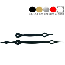 Grandes aiguilles de forme pointe de 17 et 22cm - Coloris au choix