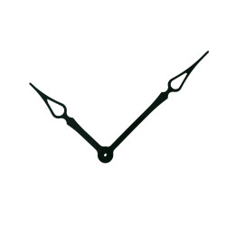 Grandes aiguilles de forme goutte de 16.5 et 23.5cm - Coloris au choix