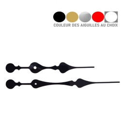 Grandes aiguilles de style de 14.5 et 20.7cm - Coloris au choix