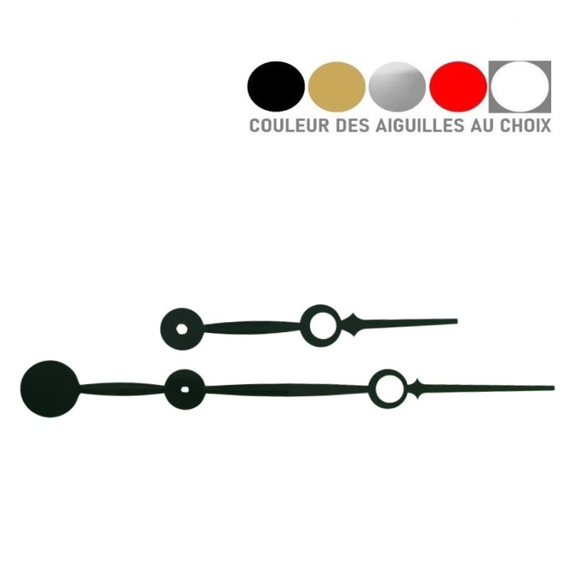 Grandes aiguilles de forme trou de 16 et 23cm - Coloris au choix