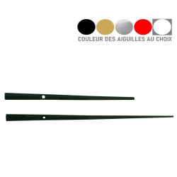 Grandes aiguilles droites effilées de 17 et 24cm - Coloris au choix