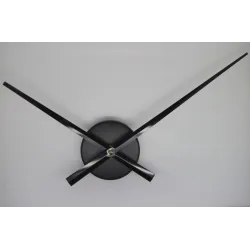 Mécanisme d'horloge + grandes aiguilles droites 17/24 cm DIY