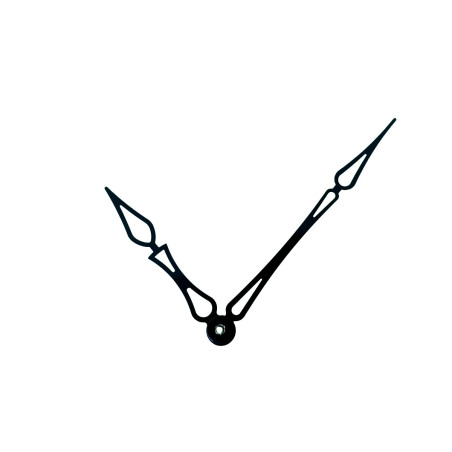 Mécanisme Horloge + Aiguilles Géantes Ciselées – 25/30cm – Pour Cadran épais – Quartz