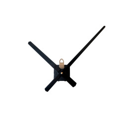 Mécanisme d'horloge AU CHOIX + grandes aiguilles droites 15.5/21cm DIY
