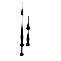 Aiguilles poire extra-longues 20.5/30.5cm